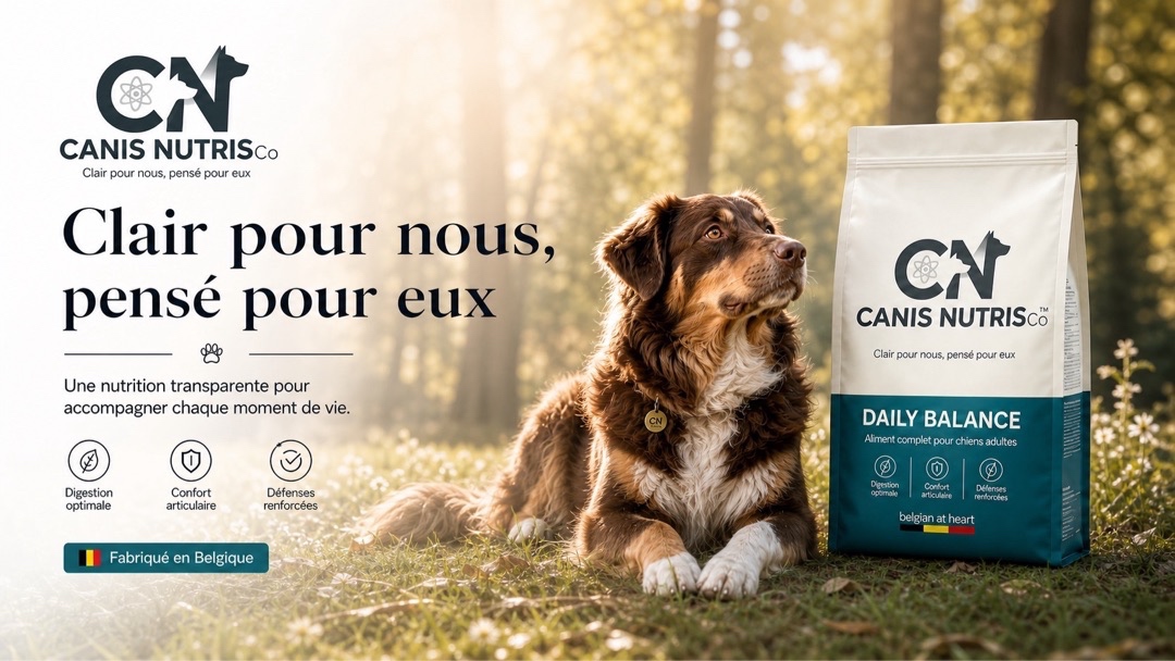 Les trois recettes Canis Nutris