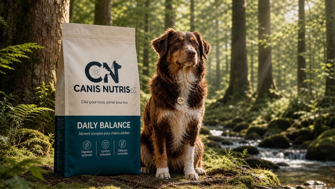 Sac Canis Nutris dans un environnement naturel